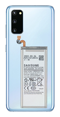 Замена аккумулятора Samsung S20