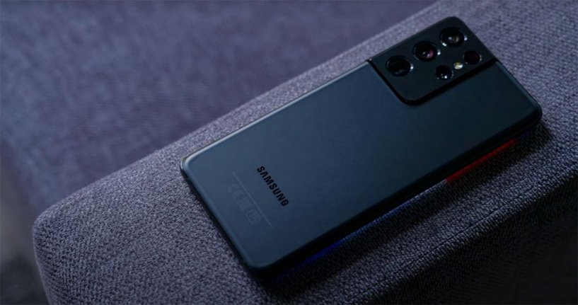 Samsung s21 Ultra с задней стороны