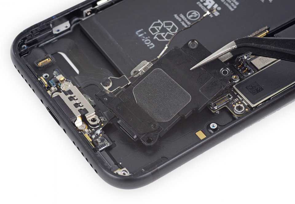 ремонт динамика iPhone