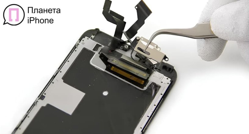 Замена фронтальной камеры iPhone 6