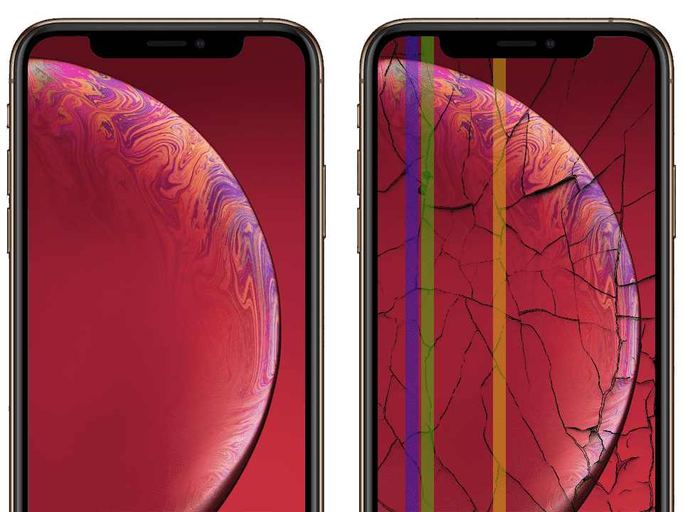 Разбитый экран iPhone Xs Max | PlanetiPhone