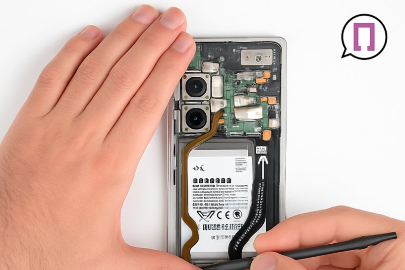 Внутреннее устройство Galaxy S25 Ultra