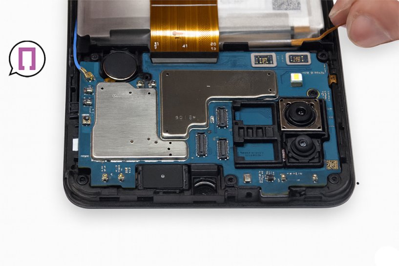 Процесс ремонта Samsung Galaxy-m12