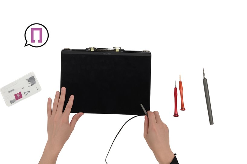 Разборка старой матрицы Макбук Про 13