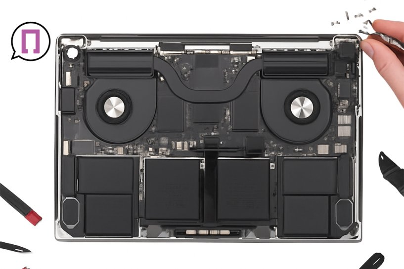 Разборка MacBook Pro 16