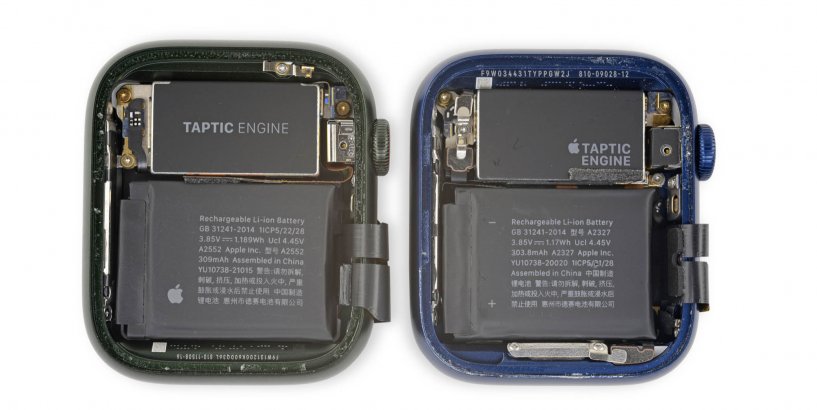 Сравнение аккумуляторов Apple Watch 8