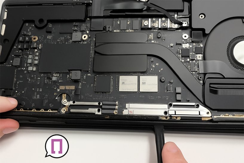 Вскрытие Макбук Про 14