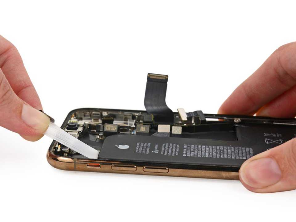 демонтируем неисправный аккумулятор iPhone Xs | PlanetiPhone