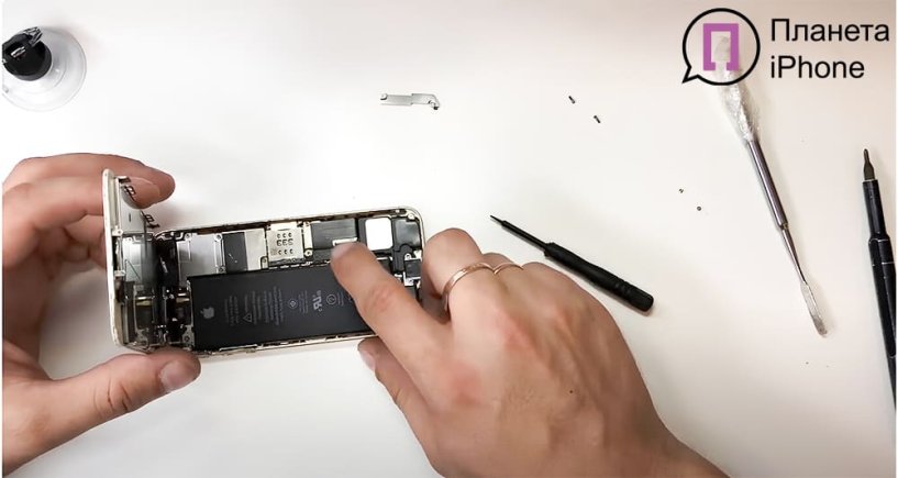 вскрытый iPhone SE | PlanetIPhone