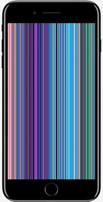 Полосы, пятна на дисплее iPhone